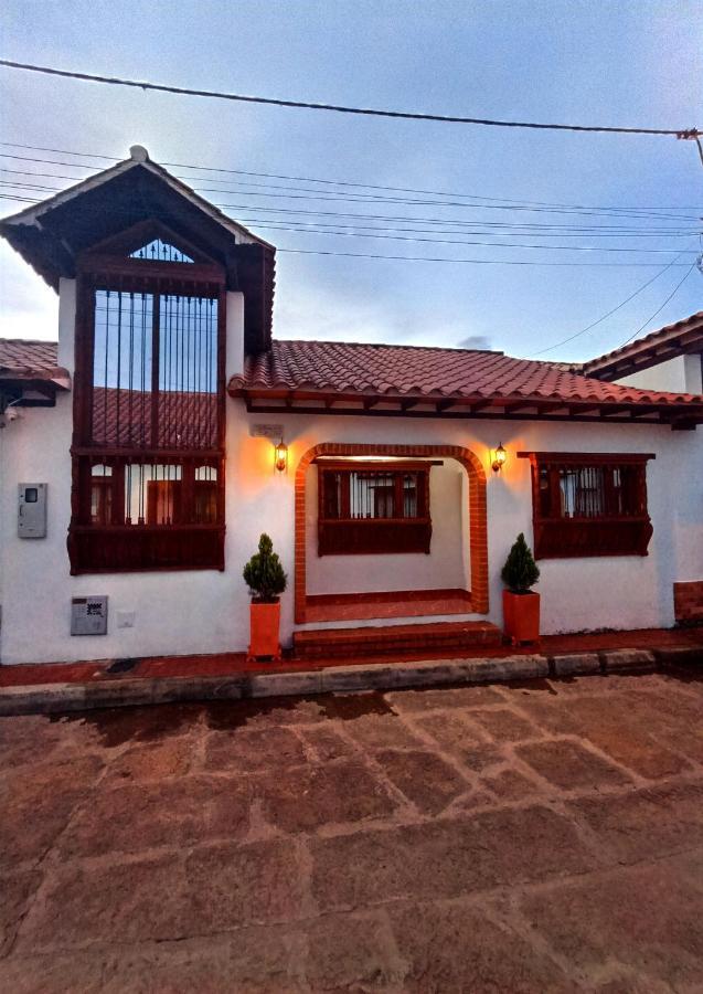 Apartahotel Saquenzipa Villa de Leyva Exteriör bild