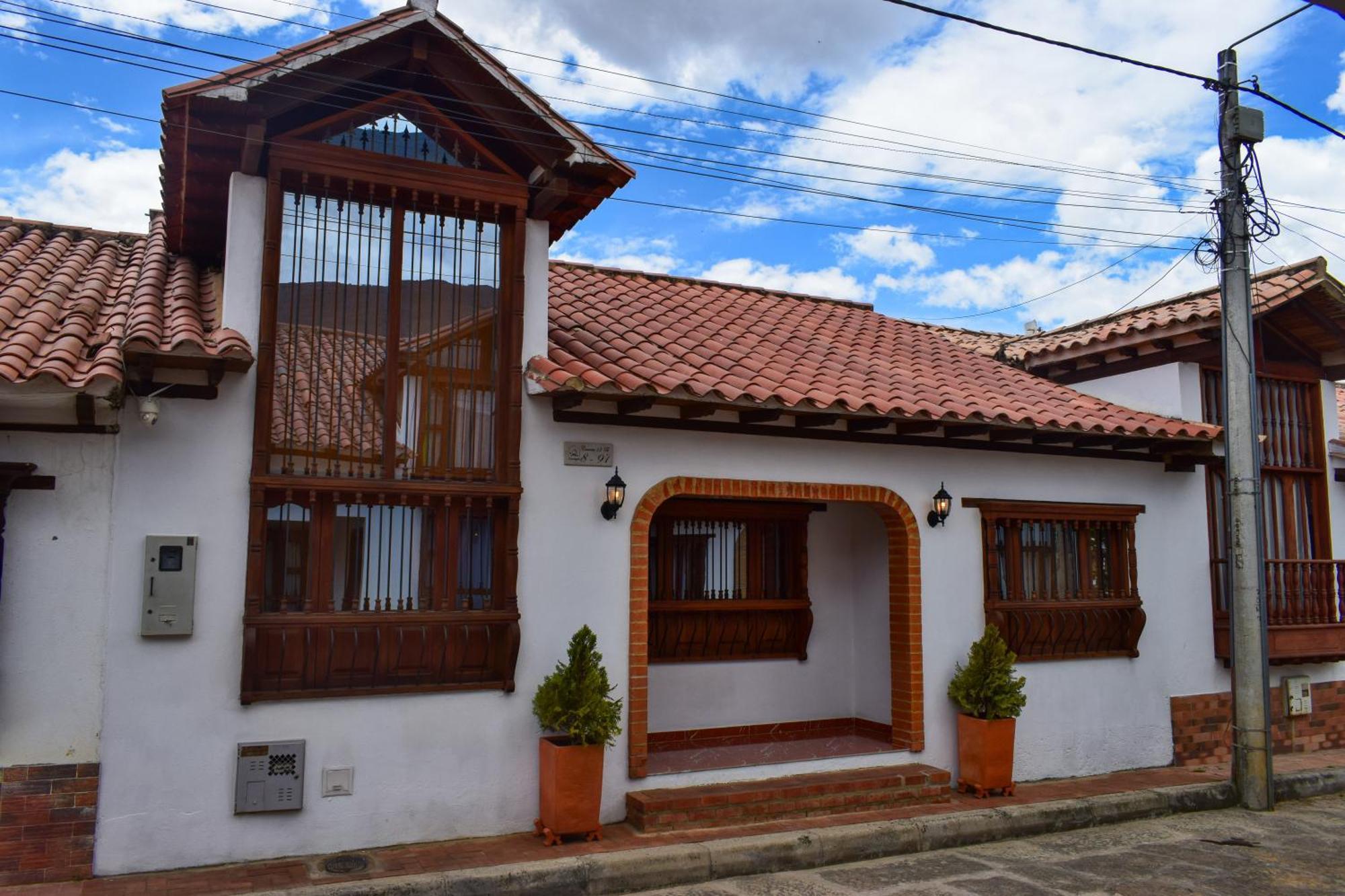 Apartahotel Saquenzipa Villa de Leyva Exteriör bild